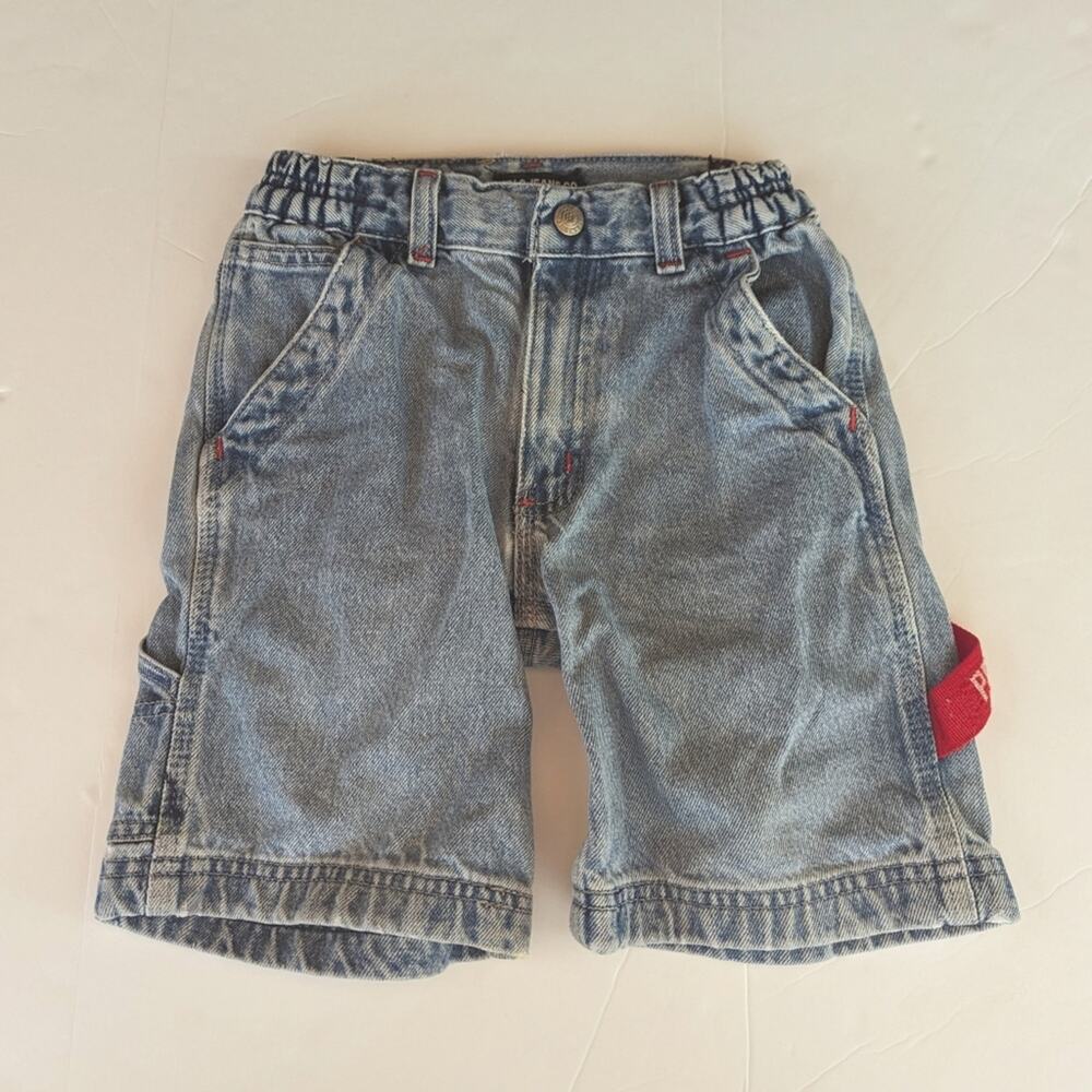 Vtg 90s Polo Jeans Ralph Lauren Shorts 5 Denim Bermuda Knee